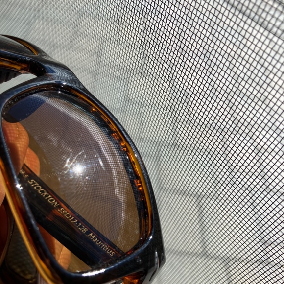 🕶PEPPERS POLARIZED SUNGLASSES, "STOCKTON" MAURITIUS, 59-17-128 TORTOISE FRAME - Picture 6 of 7